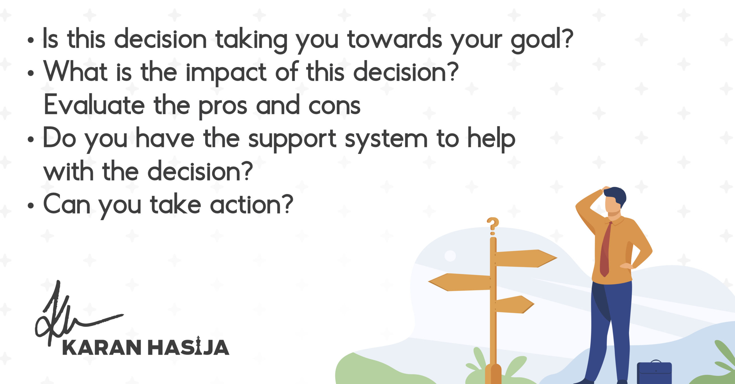 5 Parameters that help in Decision Making